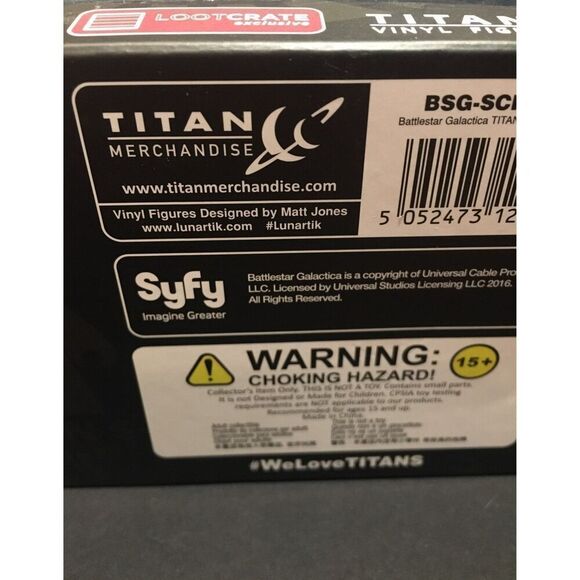 Battlestar Galactica Loot Crate Exclusive Cylon Raider 4.5" Scartitan Vehicle - Picture 8 of 10